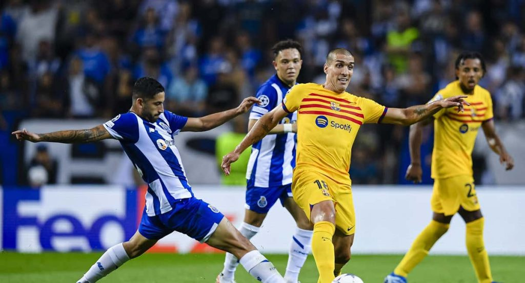 Oriol Romeu ante el Oporto.