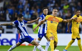Oriol Romeu ante el Oporto.