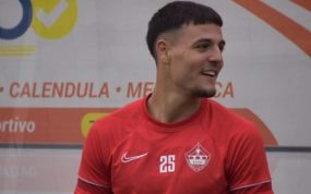 Alejandro Palop, en un entrenamiento.