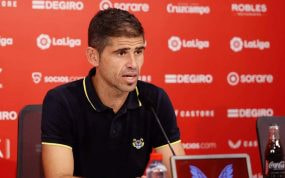 Antonio Hidalgo en rueda de prensa.