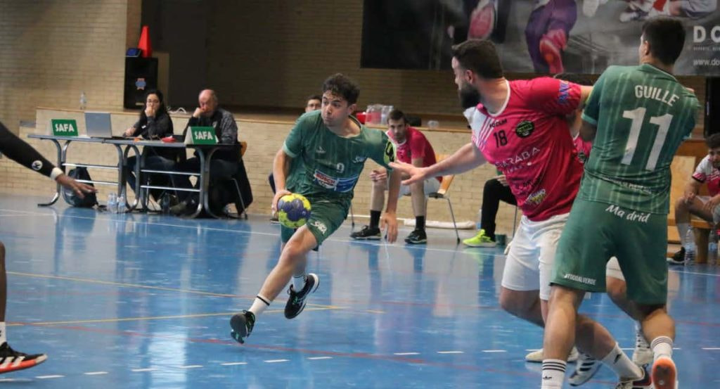 Partido de Primera División Nacional de balonmano entre BM Safa y Club BM Bolaños.