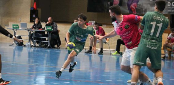 Partido de Primera División Nacional de balonmano entre BM Safa y Club BM Bolaños.
