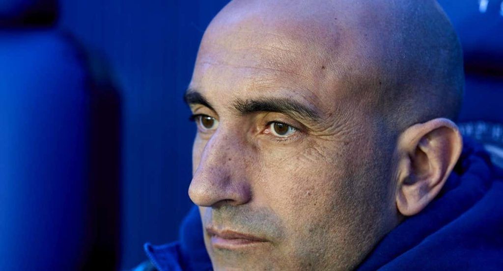 'Pitu' Abelardo, en su época de entrenador del Alavés.
