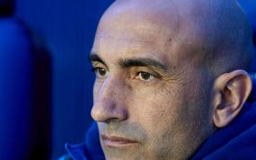 'Pitu' Abelardo, en su época de entrenador del Alavés.