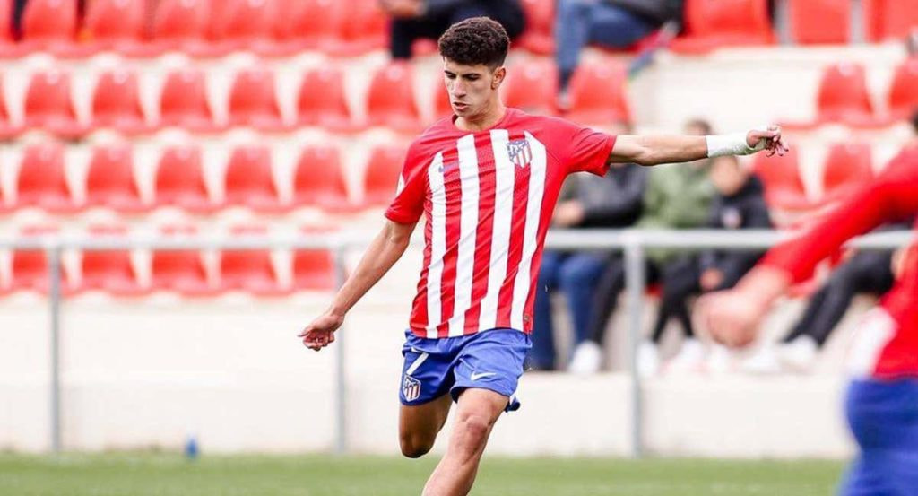 Rayane Belaid, canterano del Atlético de Madrid.