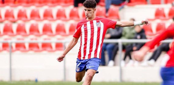 Rayane Belaid, canterano del Atlético de Madrid.