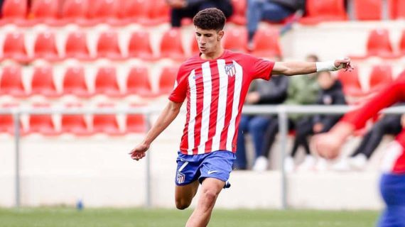 Rayane Belaid, canterano del Atlético de Madrid.