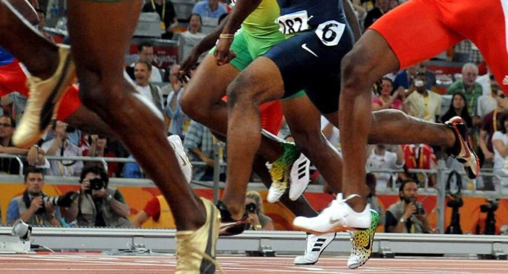 Zapatillas de atletismo.