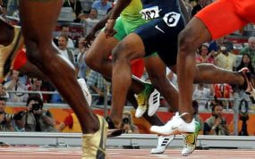 Zapatillas de atletismo.