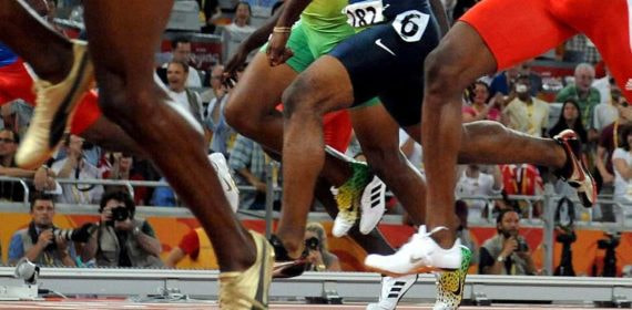 Zapatillas de atletismo.
