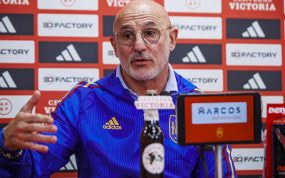 De la Fuente, en conferencia de prensa.