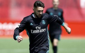 Adrián Mancebo, durante su etapa en el Real Madrid Castilla.