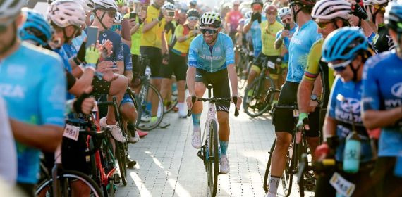 Alejandro Valverde, durante la Vuelta Cicloturista a Ibiza.