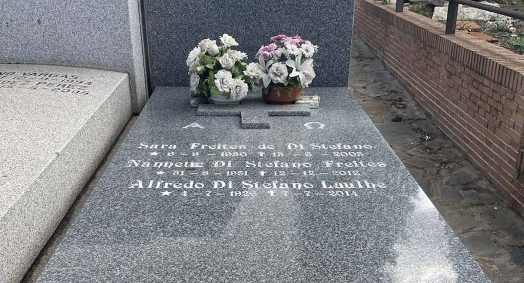 La tumba de Alfredo Di Stéfano.