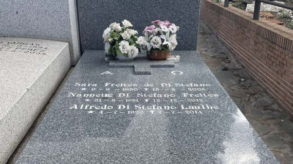 La tumba de Alfredo Di Stéfano.