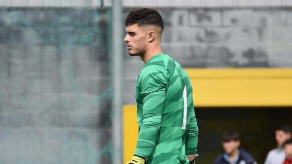 Salvador Esquivel, en un partido con el Atlético.