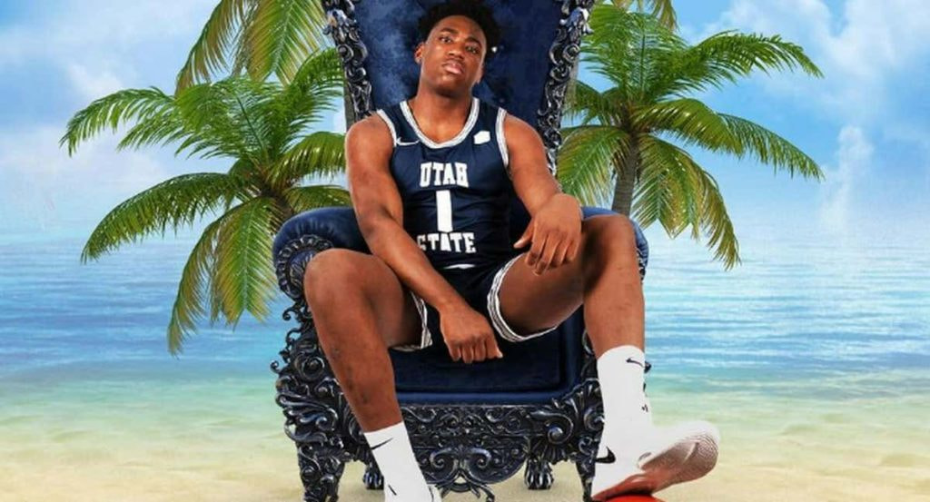 Great Osobor tras ser MVP del torneo de Hawaii.