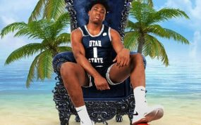 Great Osobor tras ser MVP del torneo de Hawaii.