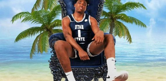 Great Osobor tras ser MVP del torneo de Hawaii.