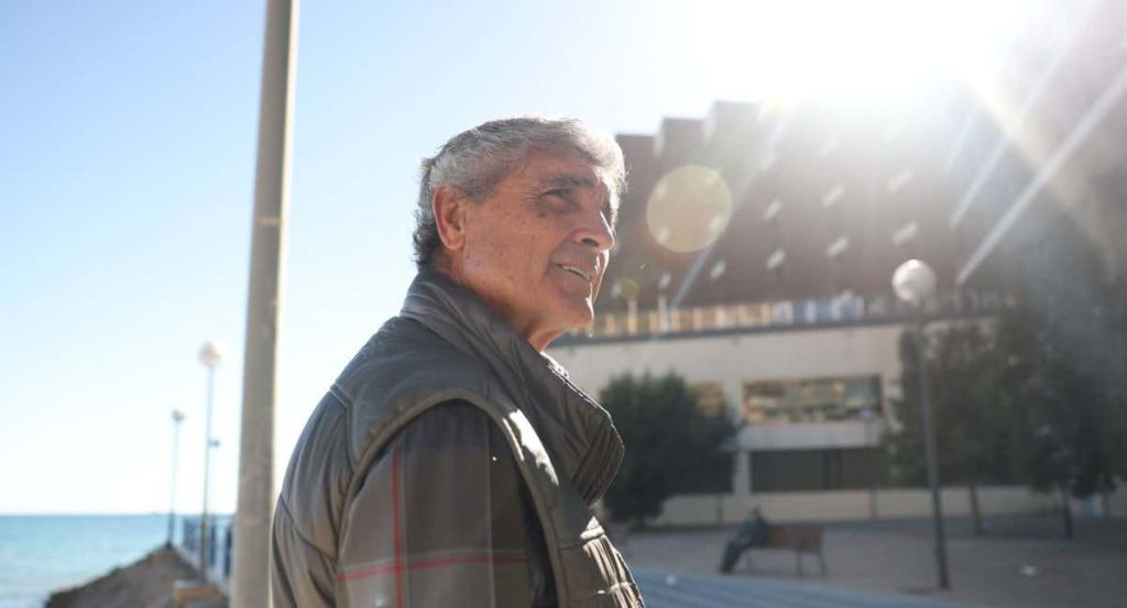 Juande Ramos, después de realizar la entrevista con Relevo en Alicante.