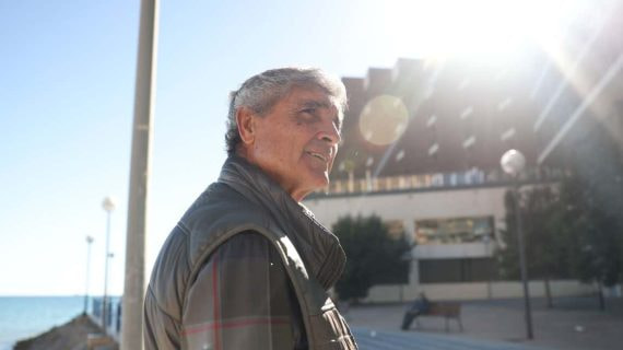 Juande Ramos, después de realizar la entrevista con Relevo en Alicante.