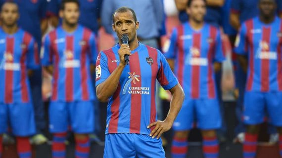 Juanfran García, en su etapa en el Levante.
