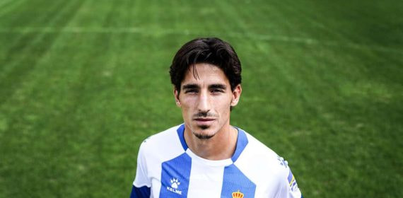 Pere Milla, con su presentación con el Espanyol este mes de agosto.