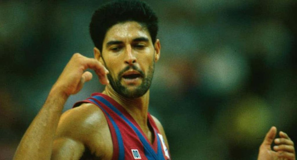 Piculín Ortiz con la camiseta del Barça.