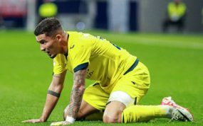 Yeremy Pino, en un partido reciente de Villarreal