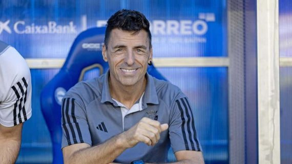 Bittor Alkiza no pierde la sonrisa, aunque Osasuna no termine de encontrar la regularidad deseada.
