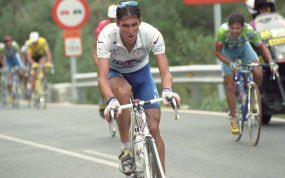 Chava, en un momento de su carrera.