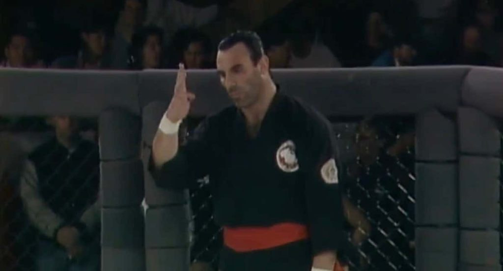Alberto Cerro León, durante su presentación en el UFC 2.
