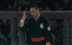 Alberto Cerro León, durante su presentación en el UFC 2.