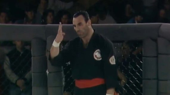 Alberto Cerro León, durante su presentación en el UFC 2.