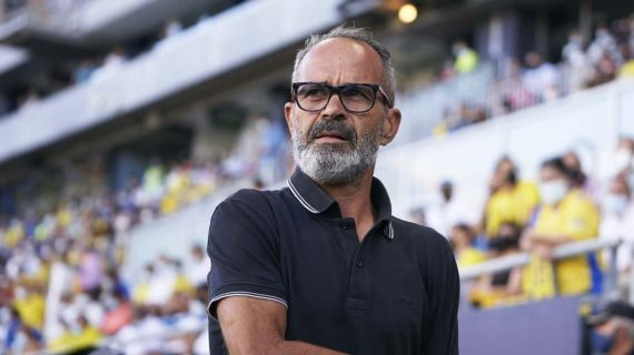 Álvaro Cervera, en su etapa en el Cádiz.