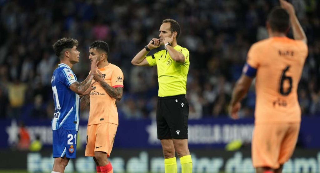 Melero López, en un partido.