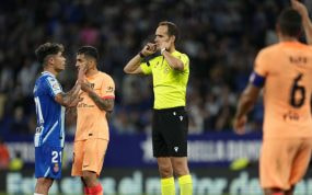 Melero López, en un partido.