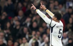 Bellingham, con el Real Madrid.