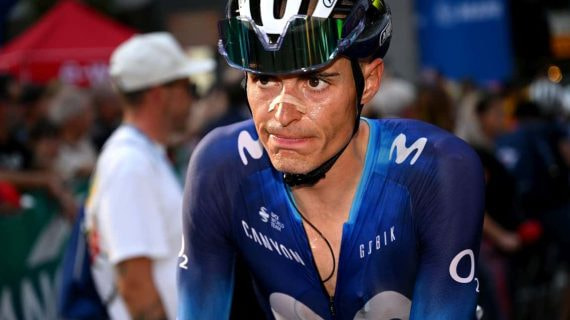 Enric Mas, en Varese (Italia), durante la clásica de los Tres Valles Varesinos, el pasado mes de octubre.