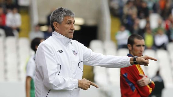 Quique Setién, uno de los entrenadores más importantes de Lugo.