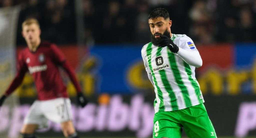 Nabil Fekir, en el partido ante el Sparta Praga.