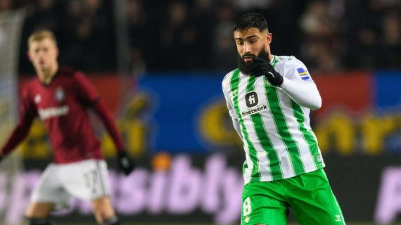Nabil Fekir, en el partido ante el Sparta Praga.