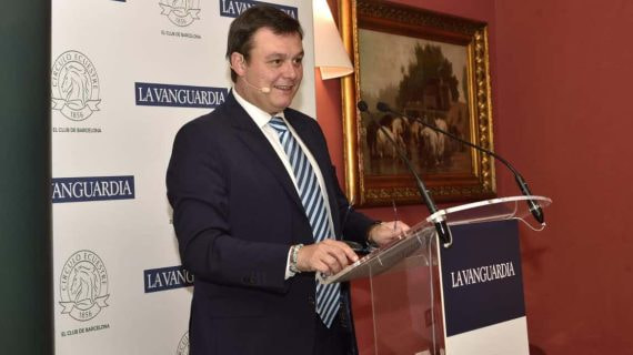 Victor Francos durante su intervención ayer.