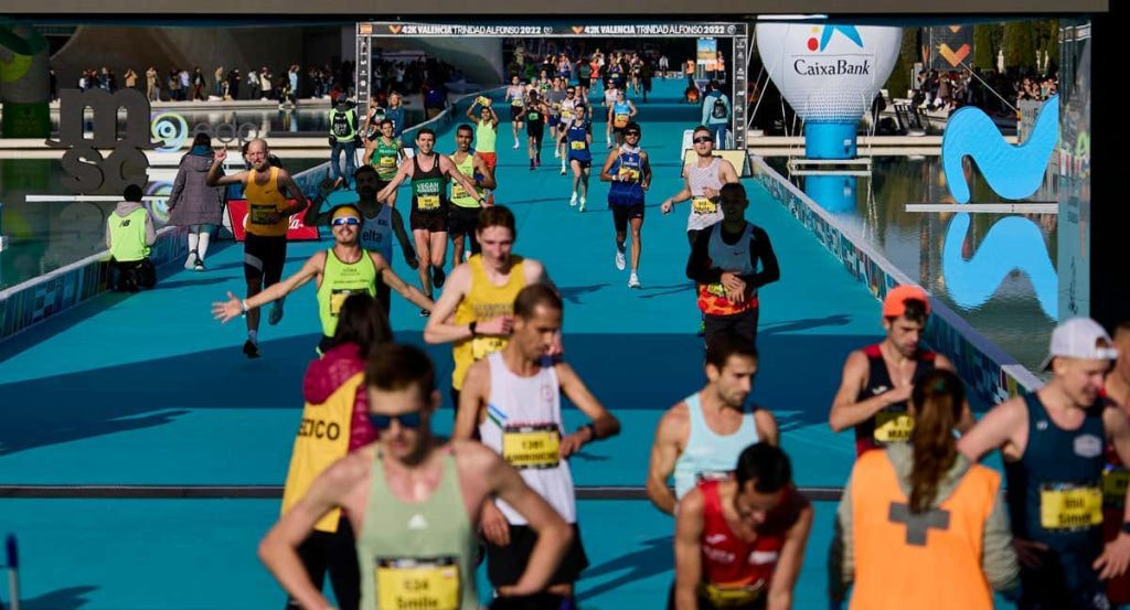 Imagen de la Maratón de Valencia de 2023.