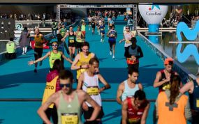 Imagen de la Maratón de Valencia de 2023.