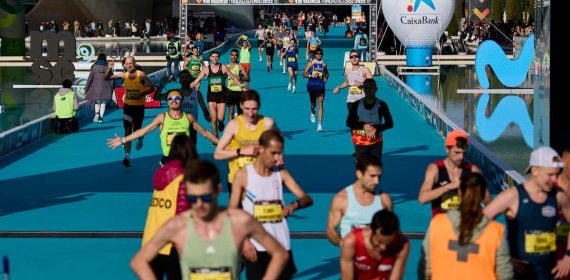 Imagen de la Maratón de Valencia de 2023.