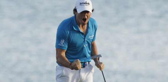Rory McIlroy durante el torneo PGA.