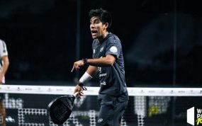 Fede Chingotto durante el Master Final.