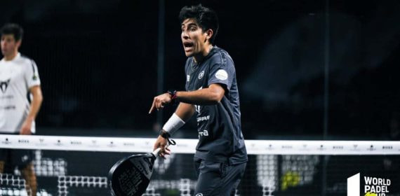 Fede Chingotto durante el Master Final.