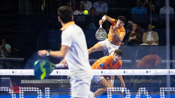 Partido del World Padel Tour 2023.